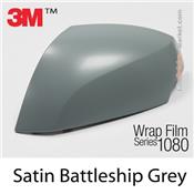 3M Wrap Film "Satin Battleship Grey