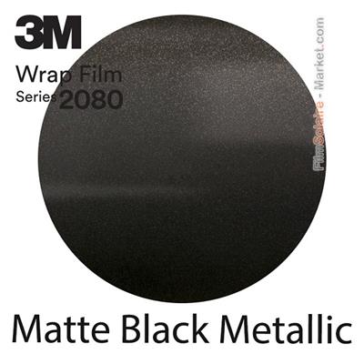 3M 2080 M212 - Matte Black Metallic