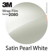 3M 2080 SP10 - Satin Pearl White