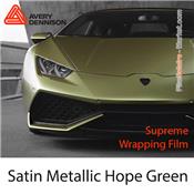Avery Dennison SWF "Satin Metallic Hope Green"