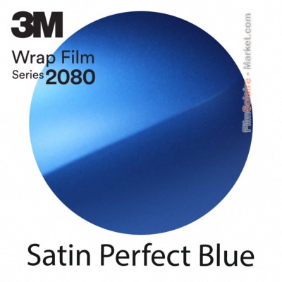 3M 2080 S347 - Satin Perfect Blue