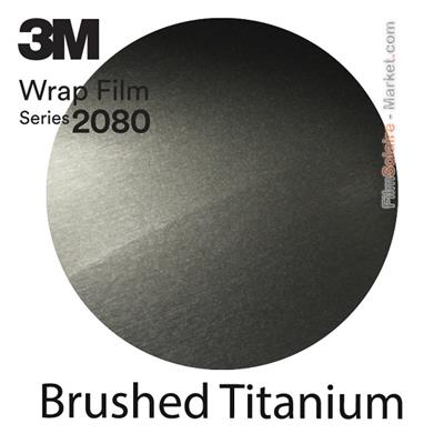 3M 2080 BR230 - Brushed Titanium