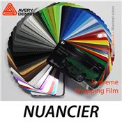 Nuancier Avery Dennison - Wrapping Films