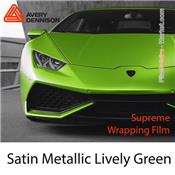 Avery Dennison SWF "Satin Metallic Lively Green"