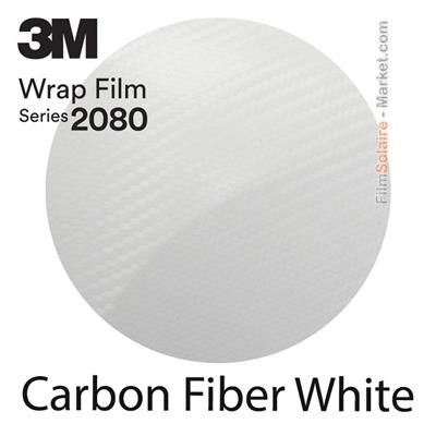 3M 2080 CFS10 - Carbon Fiber White