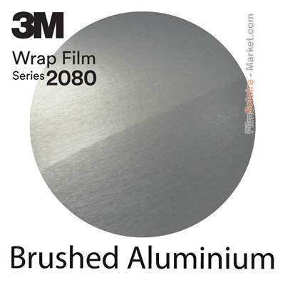 3M 2080 BR120 - Brushed Aluminium