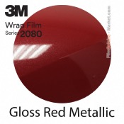 3M 2080 G203 - Gloss Red Metallic