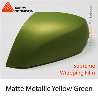 Avery Dennison SWF "Matte Metallic Yellow Green"