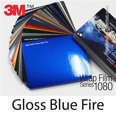 3M Wrap Film "Gloss Blue Fire