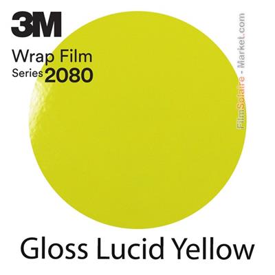 3M 2080 G55 - Gloss Lucid Yellow