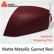 Avery Dennison SWF "Matte Metallic Garnet Red"