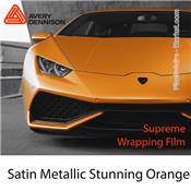 Avery Dennison SWF "Satin Metallic Stunning Orange"