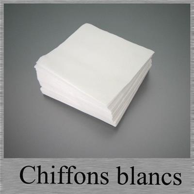 Chiffons blancs