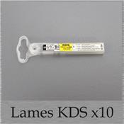Lames cutter - KDS - 9mm x10 SS