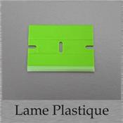 Lame plastique