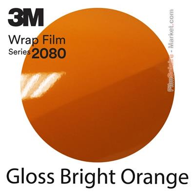 3M 2080 G54 - Gloss Bright Orange