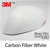 3M Wrap Film 1080 Carbon Fiber White