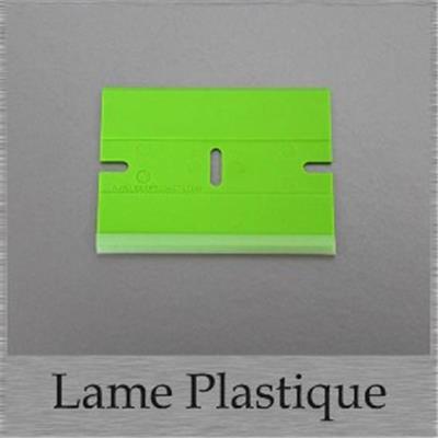 Lame plastique