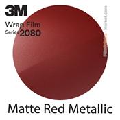 3M 2080 M203 - Matte Red Metallic