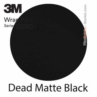 3M 2080 DM12 - Dead Matte Black