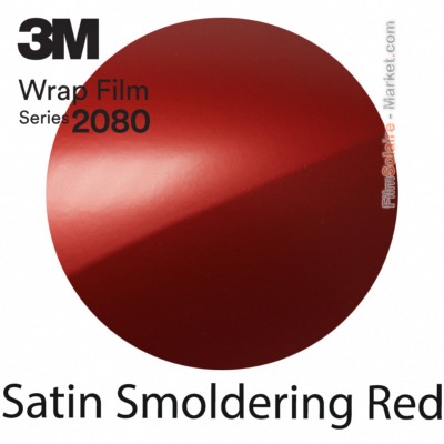 3M 2080 S363 - Satin Smoldering Red