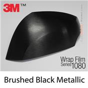 3M Wrap Film 1080 Brushed Black Metallic