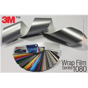 3M Wrap Film "Satin White Aluminium