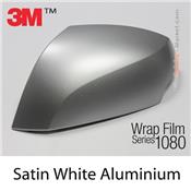 3M Wrap Film "Satin White Aluminium