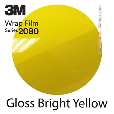 3M 2080 G15 - Gloss Bright Yellow