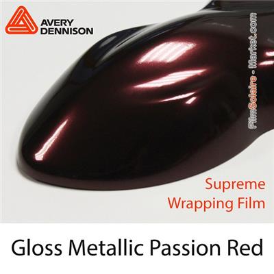 Avery Dennison SWF "Gloss Metallic Passion Red"