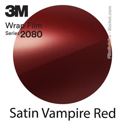 3M 2080 SP273 - Satin Vampire Red