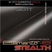 SOTT Elemento 6 Stealth Carbone Fiber Film Matte