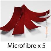 Pack de 5 Microfibres