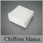 Chiffons blancs