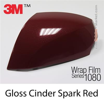 3M Wrap Film "Gloss Cinder Spark Red