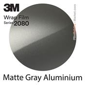 3M 2080 M230 - Matte Gray Aluminium